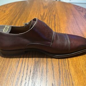 Magnanni Brown Double Monk Strap